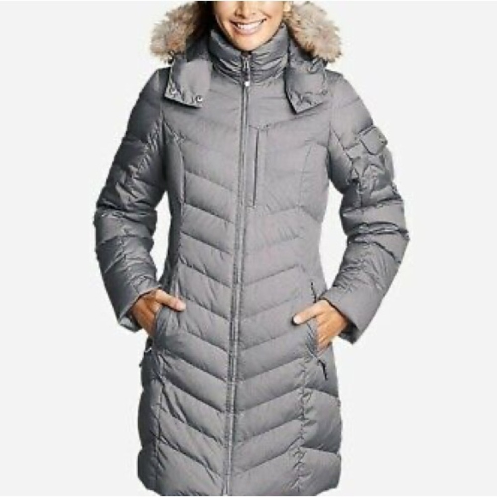 EDDIE BAUER sun valley plus size down jacket